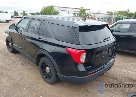 2021 Ford Explorer Police Interceptor из США, поврежденный, VIN 1FM5K8AB2MGA64869